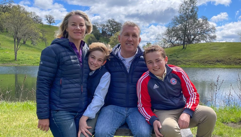 Alex and Catherine Eisele and family